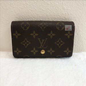 SOLD LOUIS VUITTON Monogram Porte Tresor Wallet